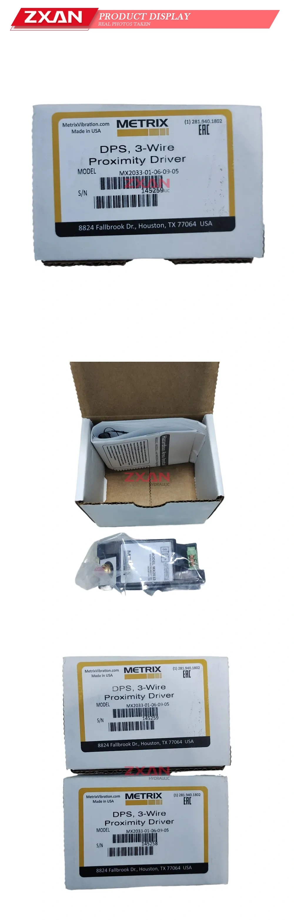 METRIX MX2033-01-06-09-05 DPS, 3-Wire Proximity Driver Description