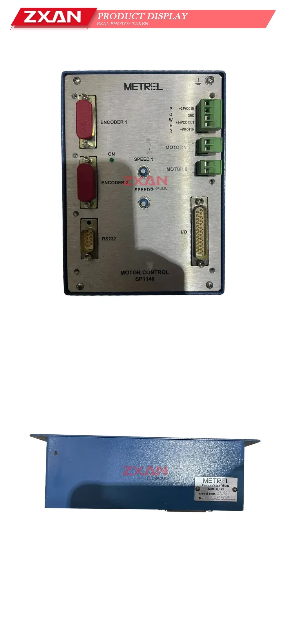 METROL SP1140 Motor Control Unit Description