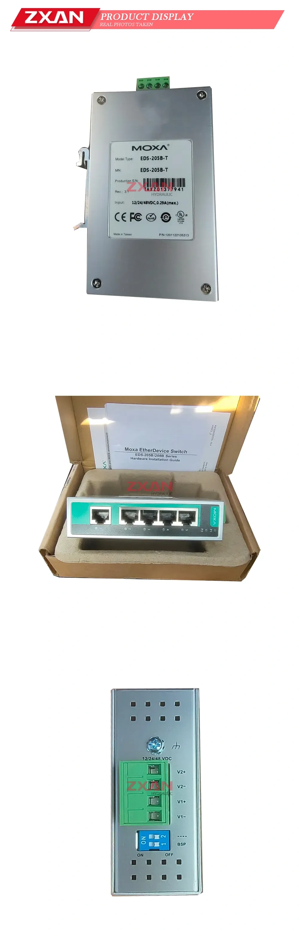 MOXA EDS-205B-T Industrial Ethernet Switch Description