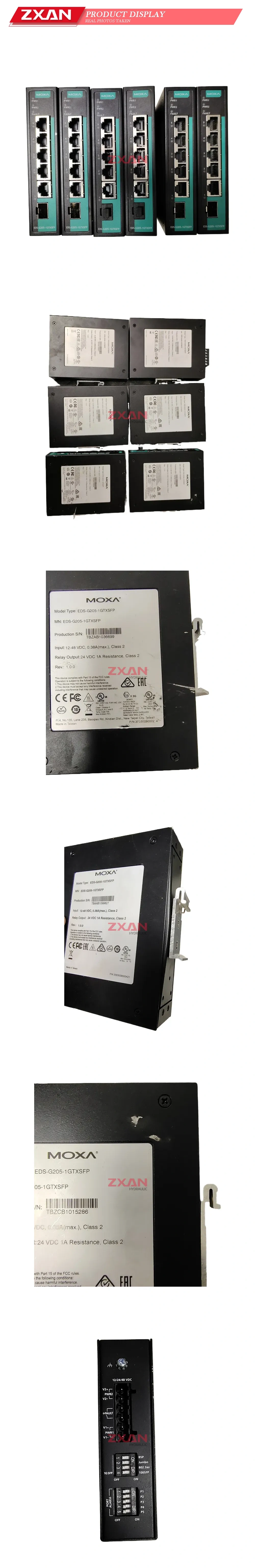 MOXA EDS-G205-1GTXSFP Industrial Ethernet Switch Description