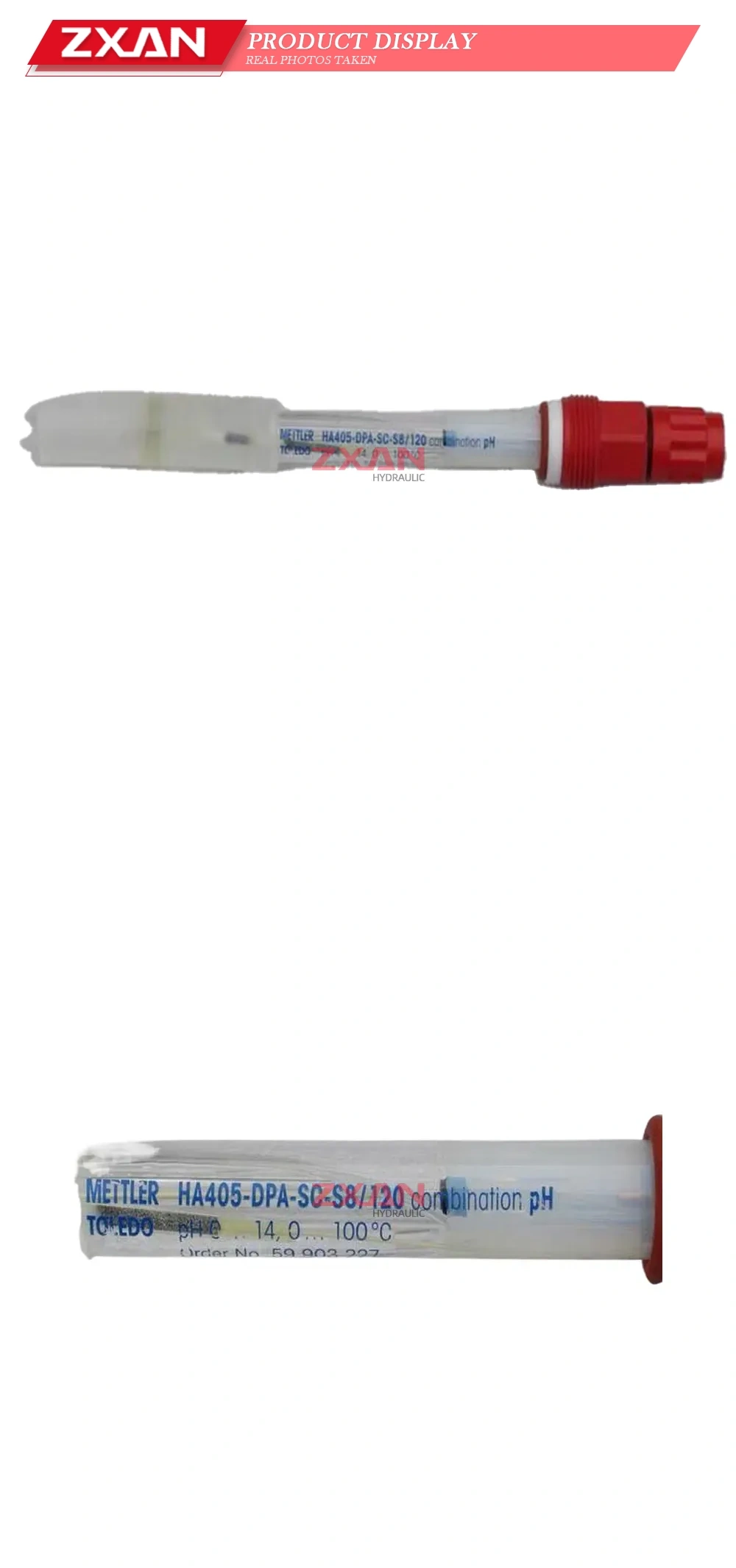 Mettler Toledo HA405-DPA-SC-S8/120 Combination pH Electrode Description