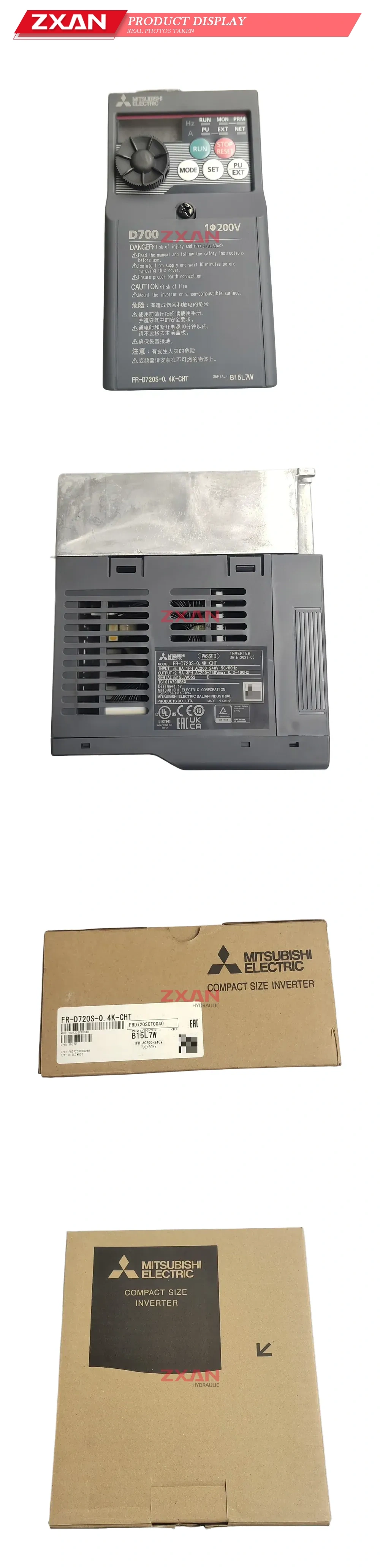 Mitsubishi Electric FR-D720S-0.4K-CHT Compact Size Inverter Description