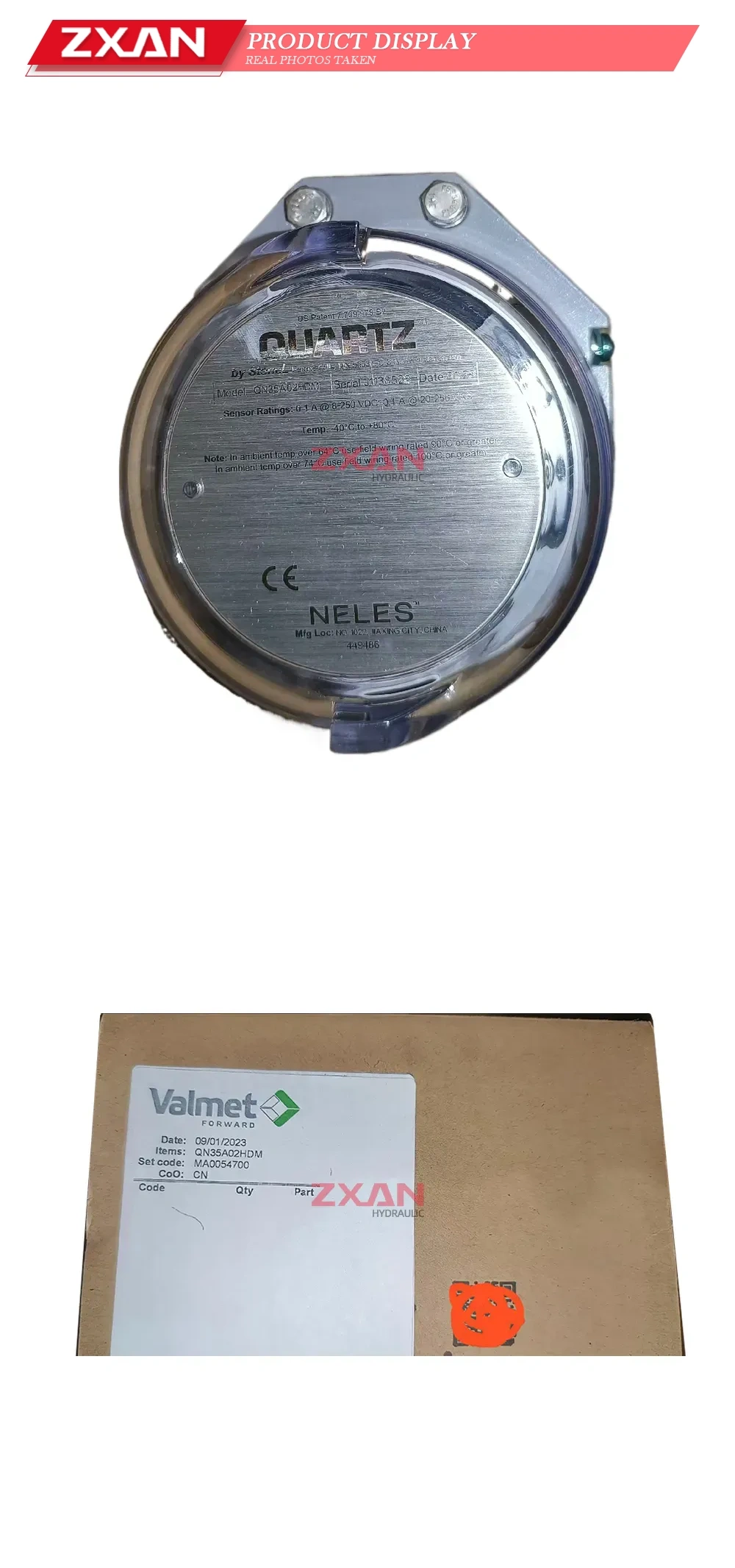 Neles QN35A02HDM Vibrating Fork Level Switch Description