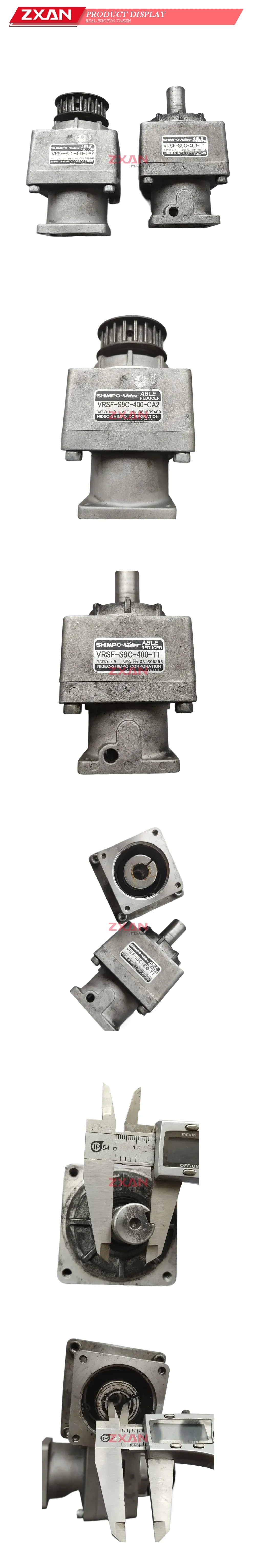Nidec-Shimpo VRSF-S9C-400-T1 Planetary Gear Reducer Description