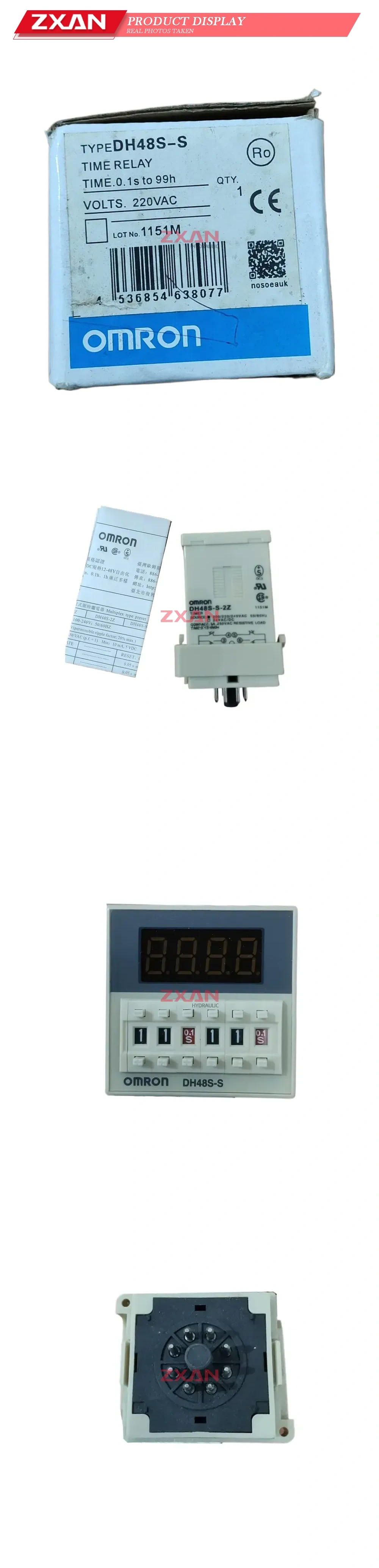 OMRON DH48S-S Digital Time Relay Description