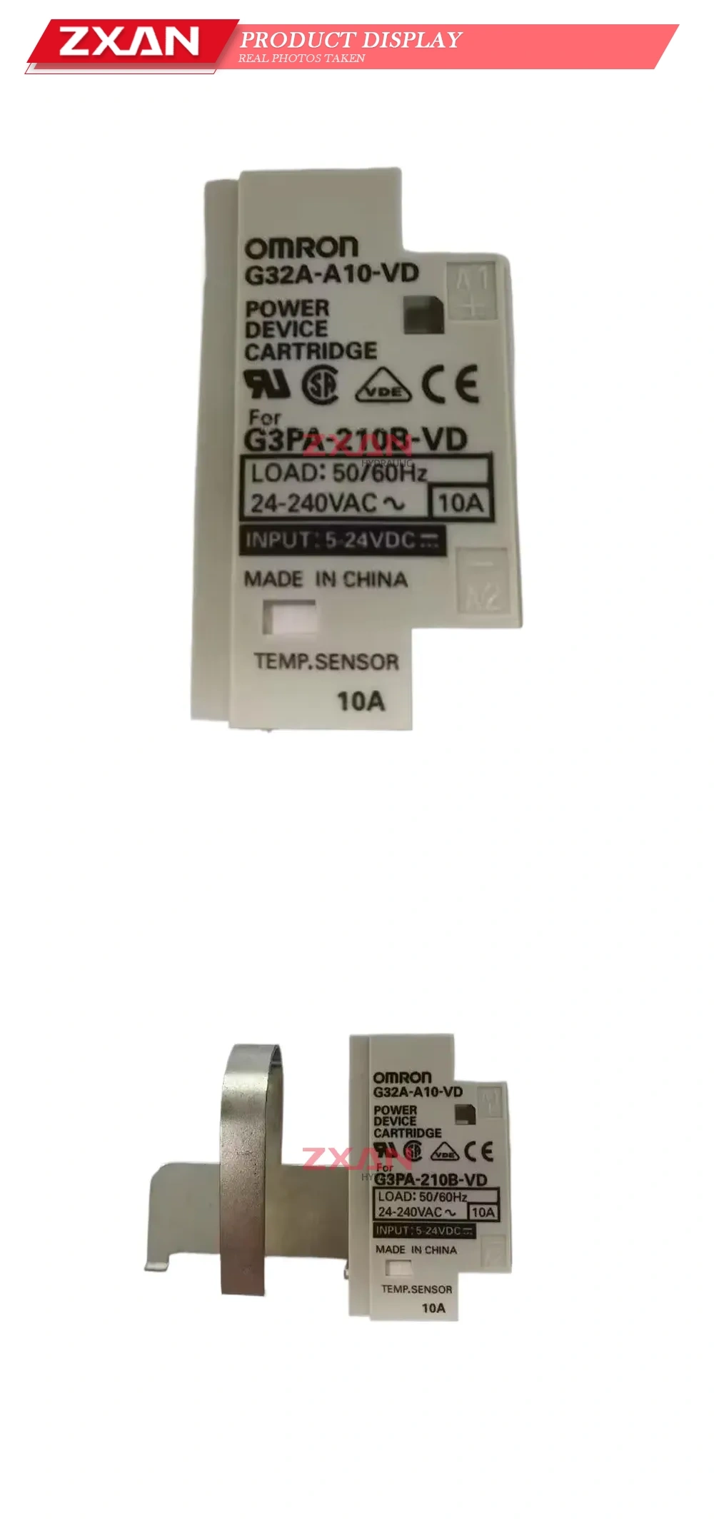 OMRON G32A-A10-VD Power Device Cartridge Description