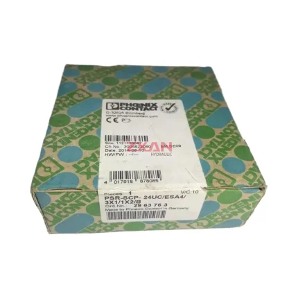Phoenix Contact PSR-SCP-24UC/ESA4/3X1/1X2/B Safety Relay Module
