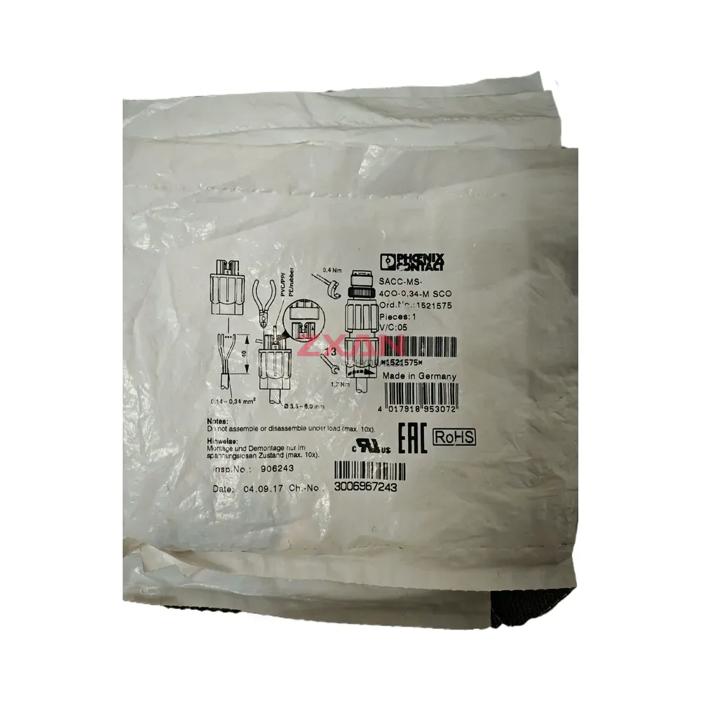 Phoenix Contact SACC-MS-4QO-0,34-M SCO Sensor-Actuator Connector-img1 Phoenix Contact SACC-MS-4QO-0,34-M SCO Sensor/Actuator Connector