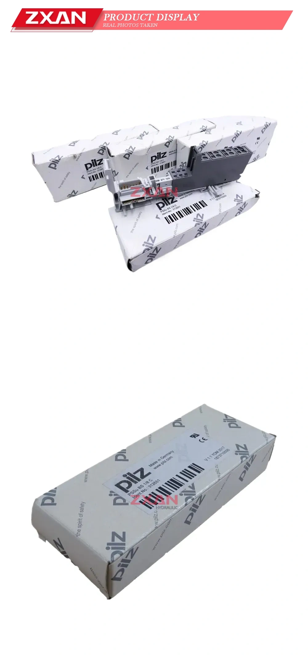 Pilz PSSu BS 1/8 C Safety Bus Base Module Description