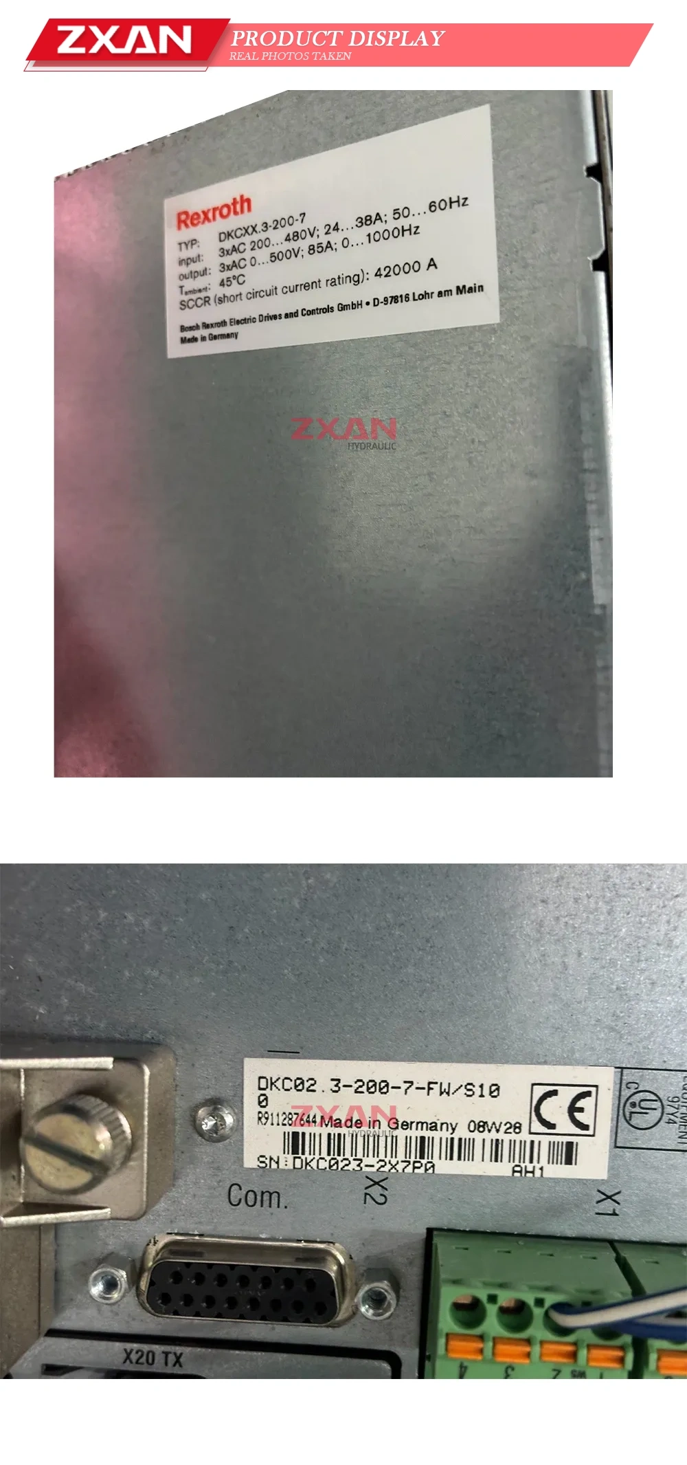 Rexroth DKCXX.3-200-7 AC Servo Drive Description