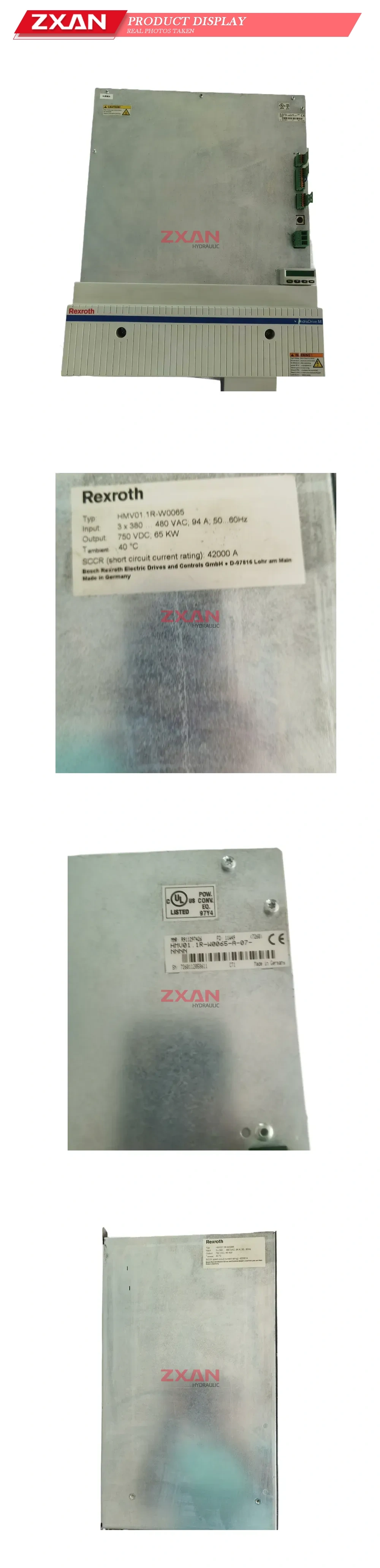 Rexroth HMV01.1R-W0065 Regenerative Power Supply Description