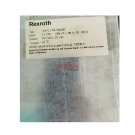 Rexroth HMV01.1R-W0065 Regenerative Power Supply
