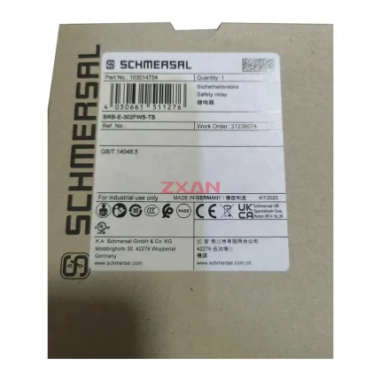 SCHMERSAL SRB-E-302FWS-TS Safety Relay