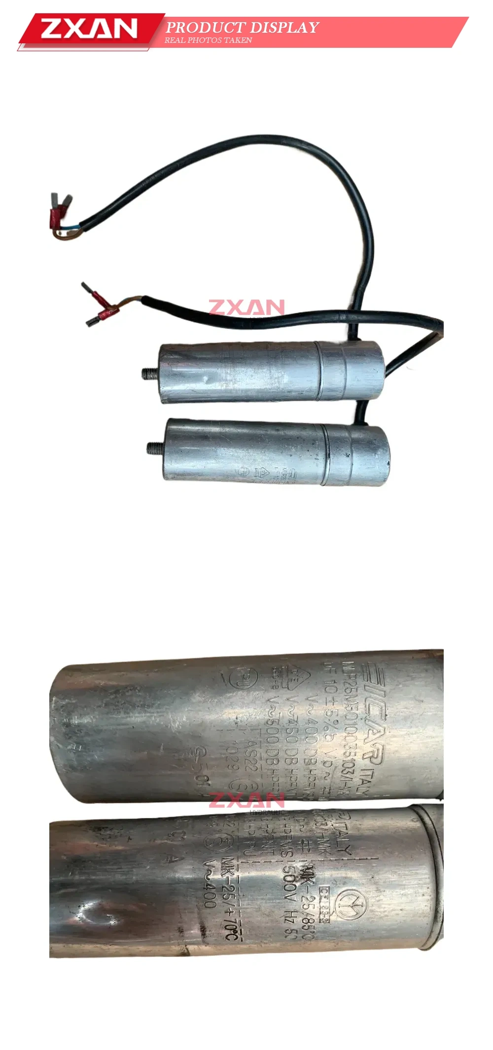 SICAR MKP25M5010035103/1-M AC Motor Run Capacitor Description