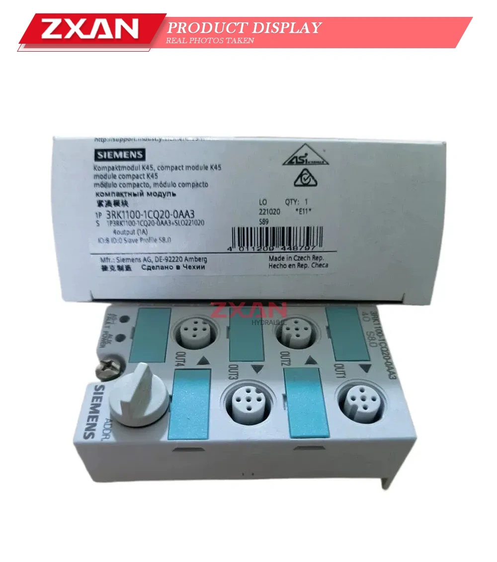 SIEMENS 3RK1100-1CQ20-0AA3 AS-Interface Compact Module K45 Description