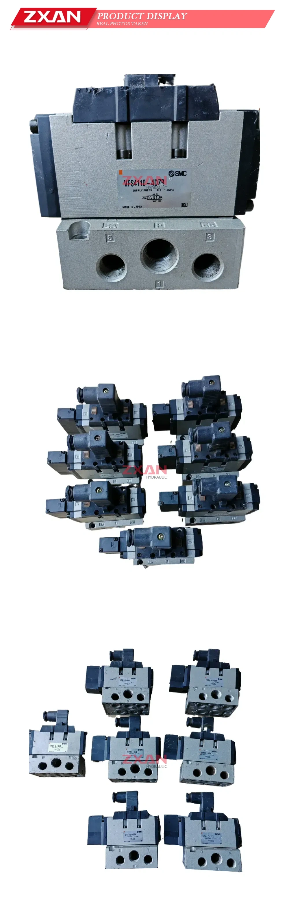 SMC VFS4110-4DZR Pneumatic Solenoid Valve Description