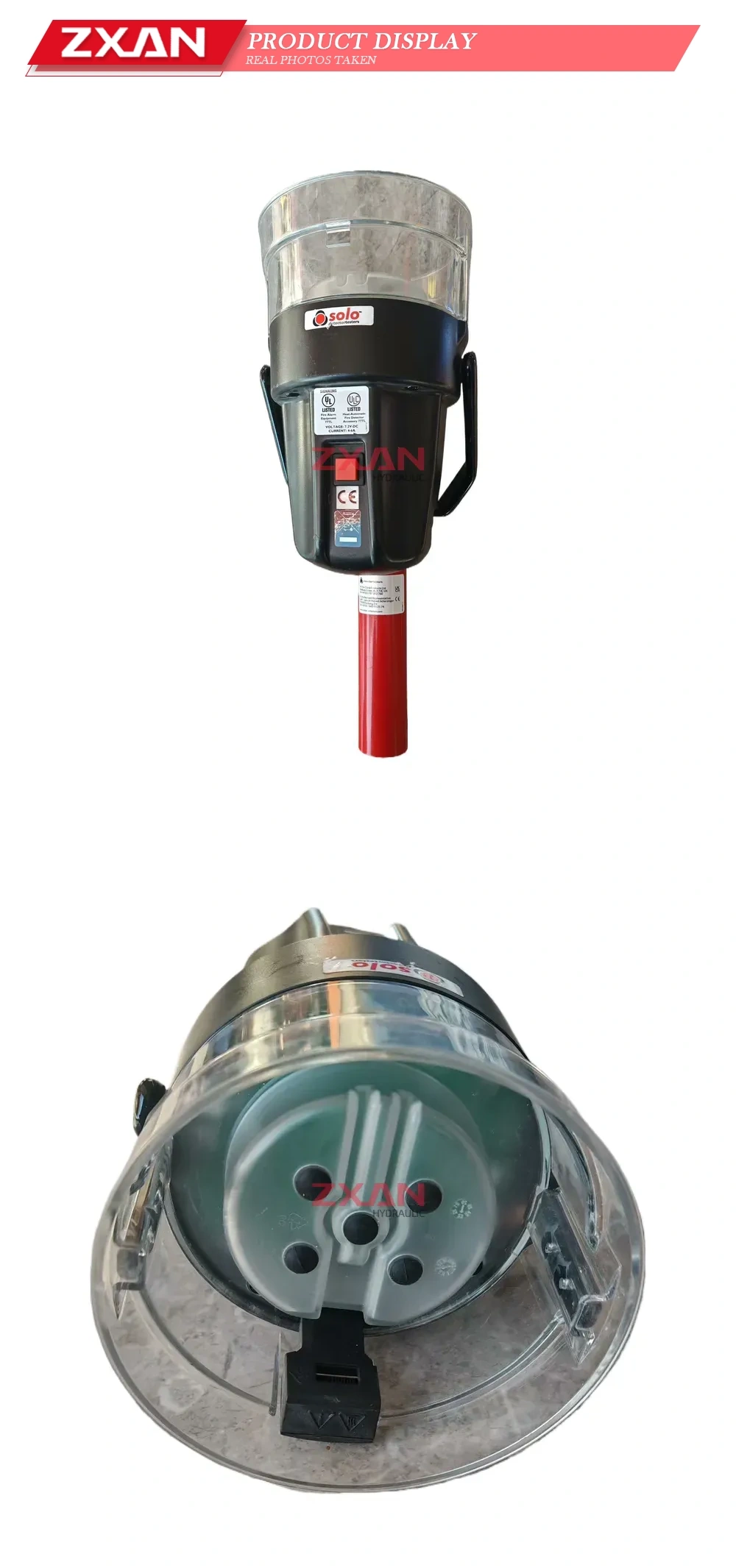 SOLO 801 Smoke Detector Tester / Aerosol Dispenser Description