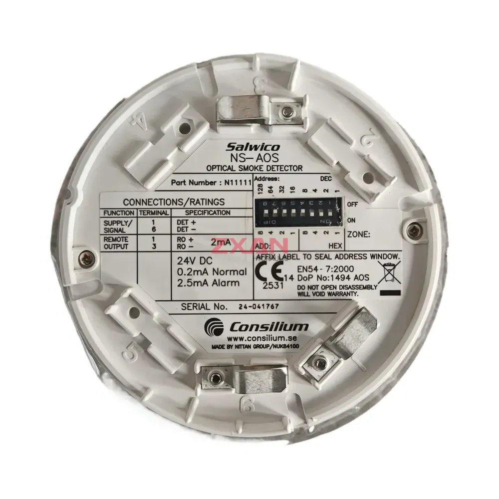 Salwico NS-AOS Optical Smoke Detector-img1 Salwico NS-AOS Optical Smoke Detector