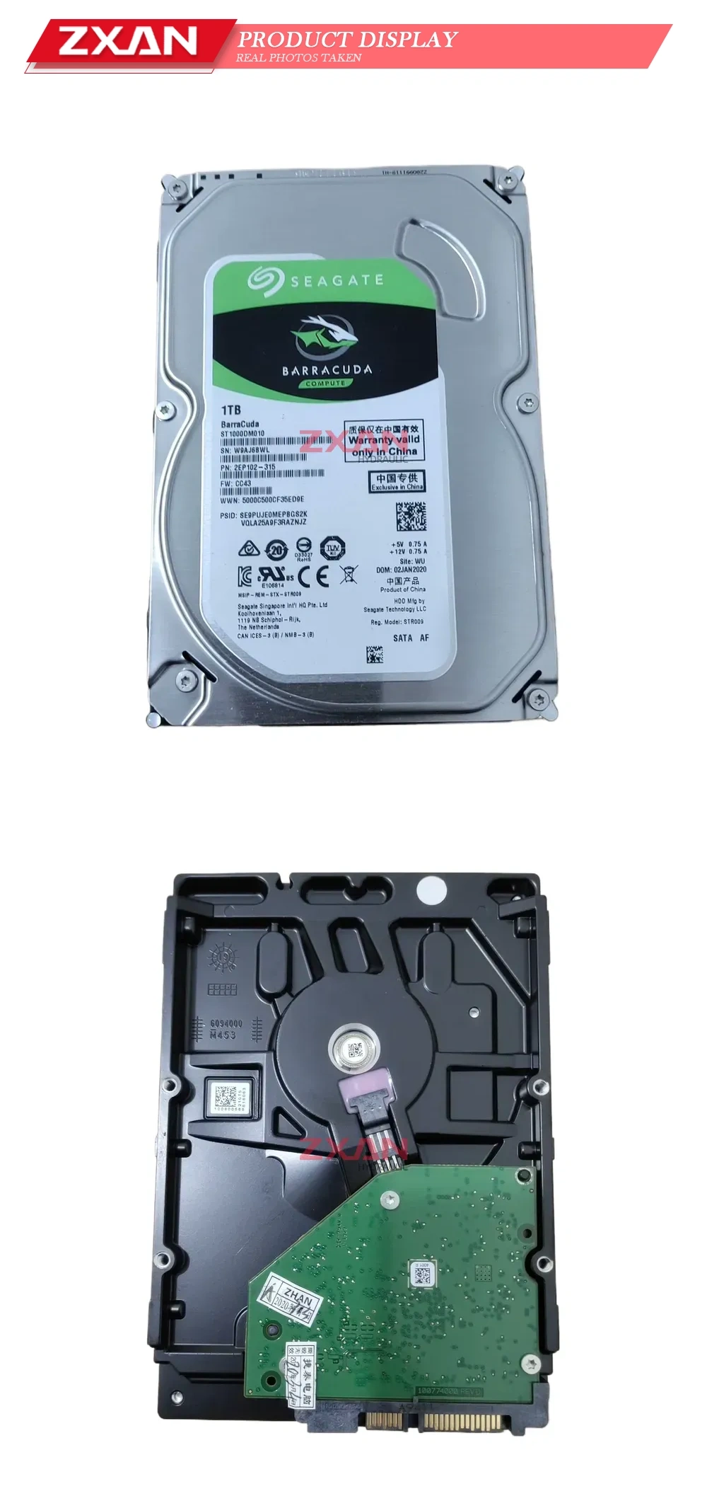 Seagate ST1000DM010 Hard Disk Drive Description