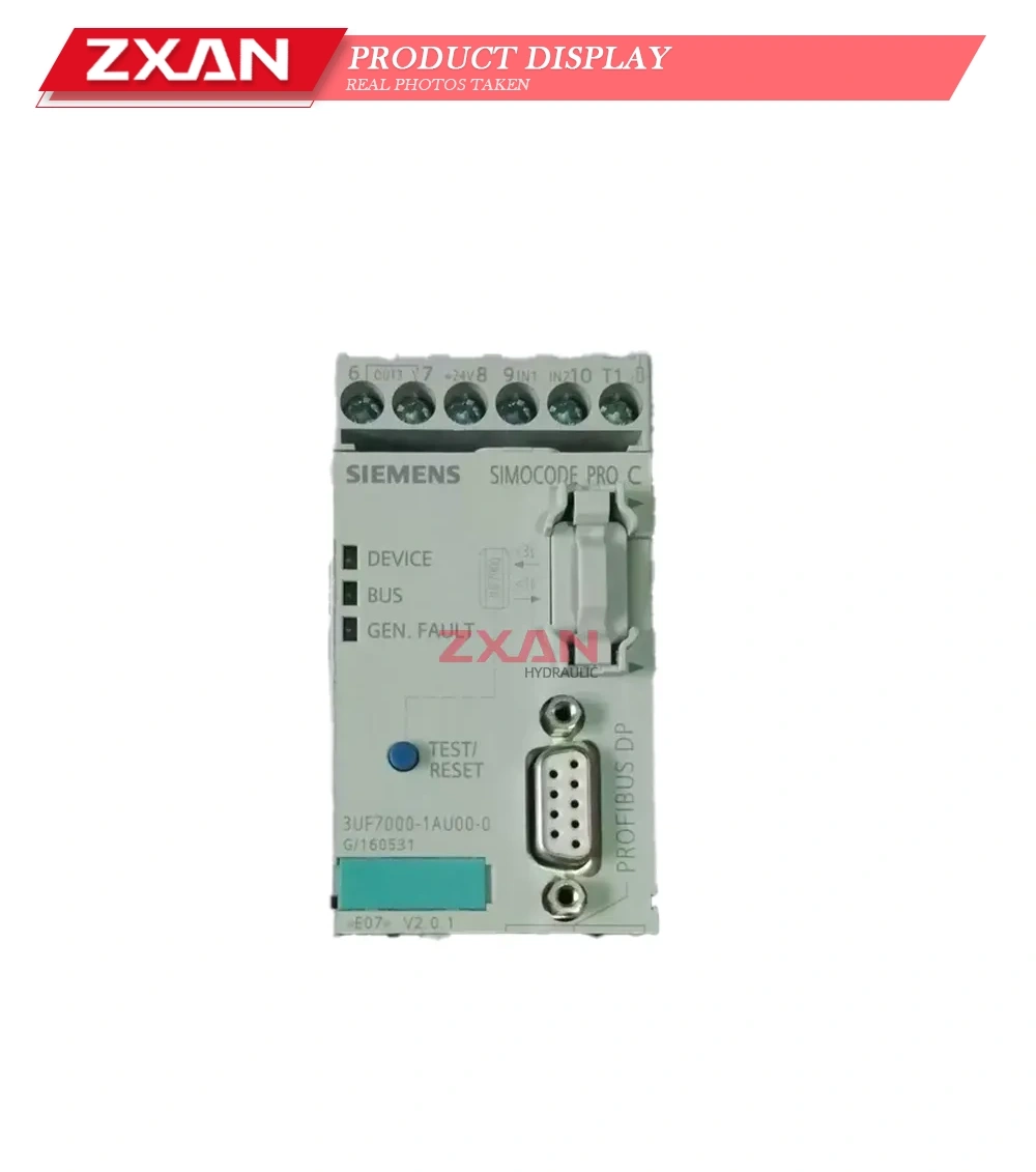 Siemens 3UF7000-1AU00-0 SIMOCODE PRO C Motor Management System Module Description