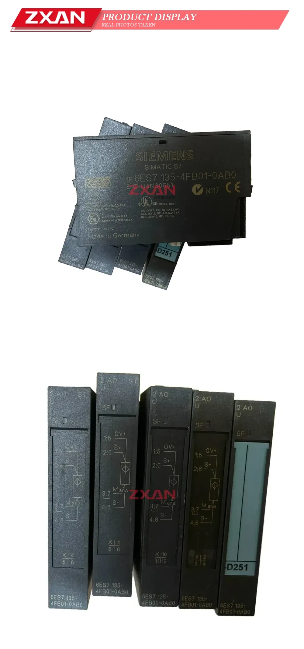 Siemens 6ES7 135-4FB01-0AB0 SIMATIC S7 Analog Output Module Description