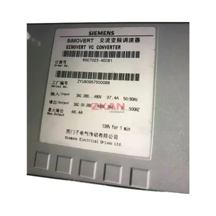 Siemens 6SE7023-4EC61 AC Frequency Converter