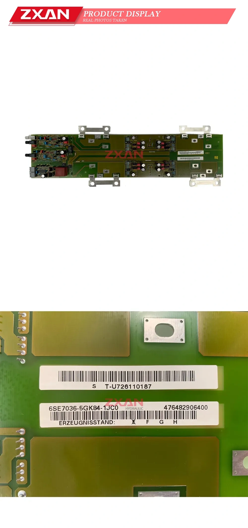 Siemens 6SE7036-5GK84-1JC0 Circuit Board Description