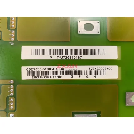 Siemens 6SE7036-5GK84-1JC0 Circuit Board