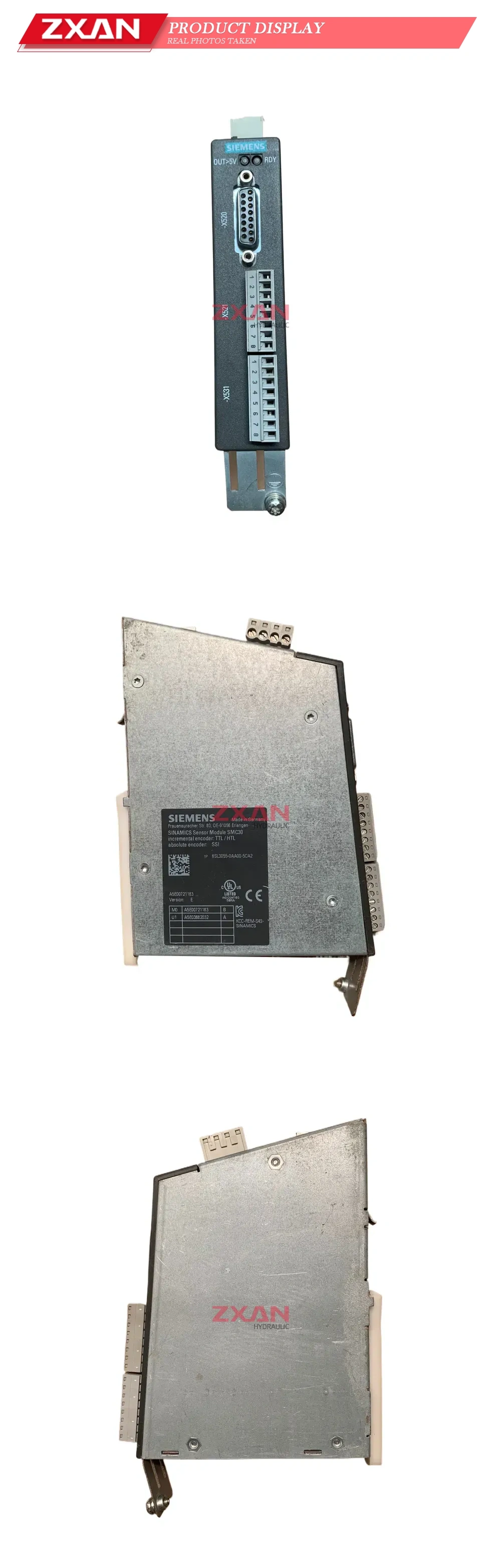 Siemens 6SL3055-0AA00-5CA2 SINAMICS Sensor Module SMC30 Description