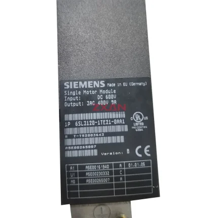 Siemens 6SL3120-1TE21-0AA1 Single Motor Module