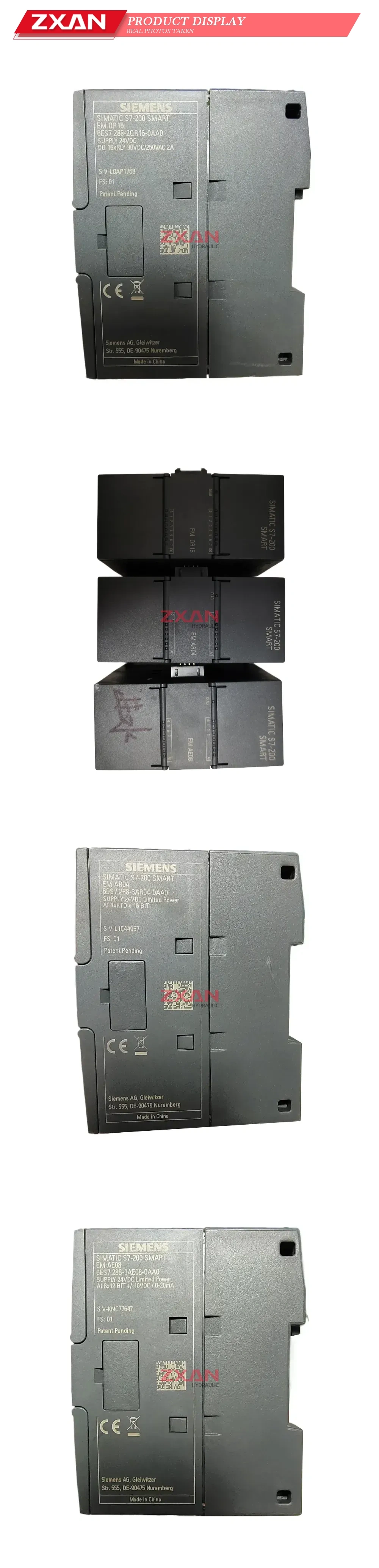 Siemens EM DR16 / EM AR04 / EM AE08 PLC Expansion Module Description