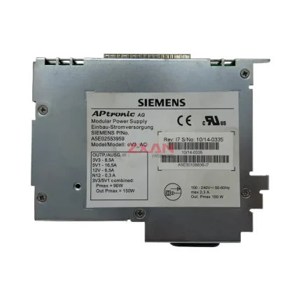 Siemens cV3_AC Modular Power Supply