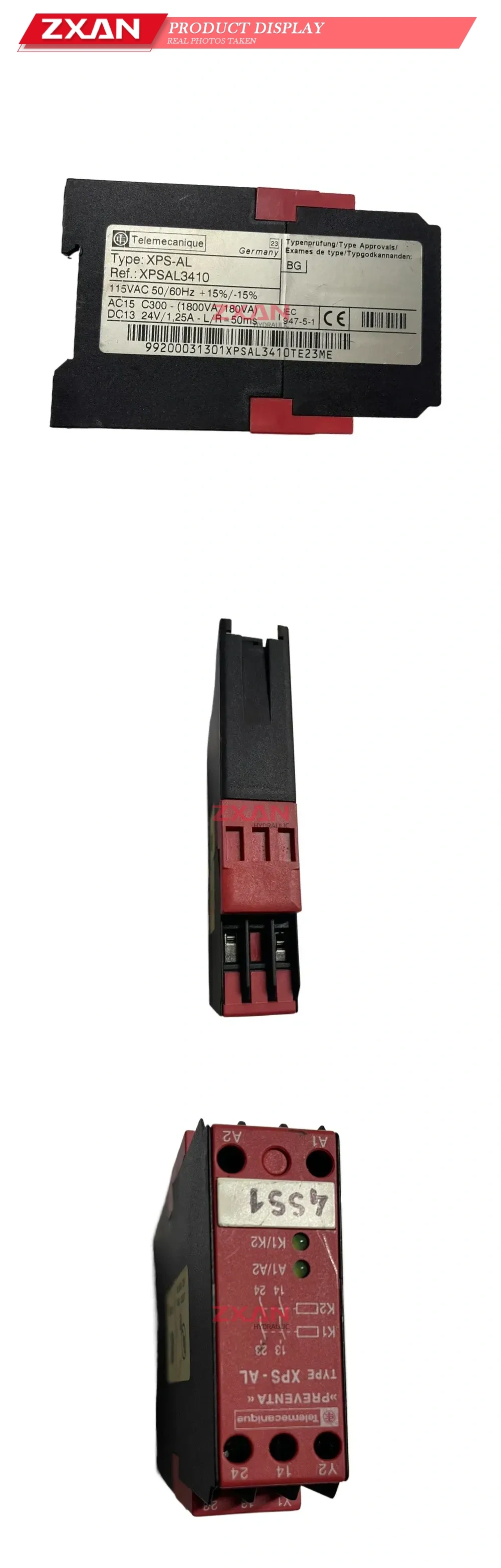Telemecanique XPSAL3410 Safety Relay Module Description