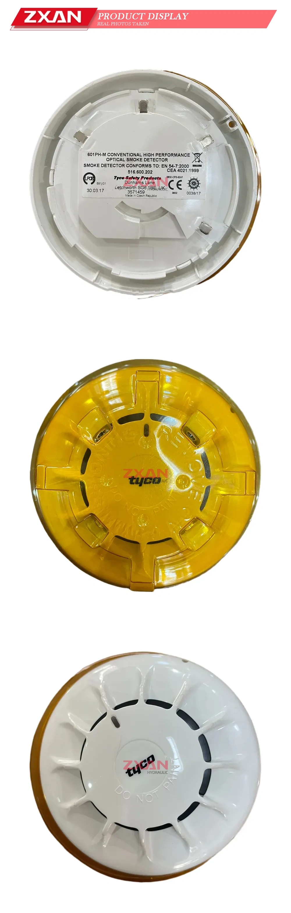 Tyco 601PH-M Optical Smoke Detector Description