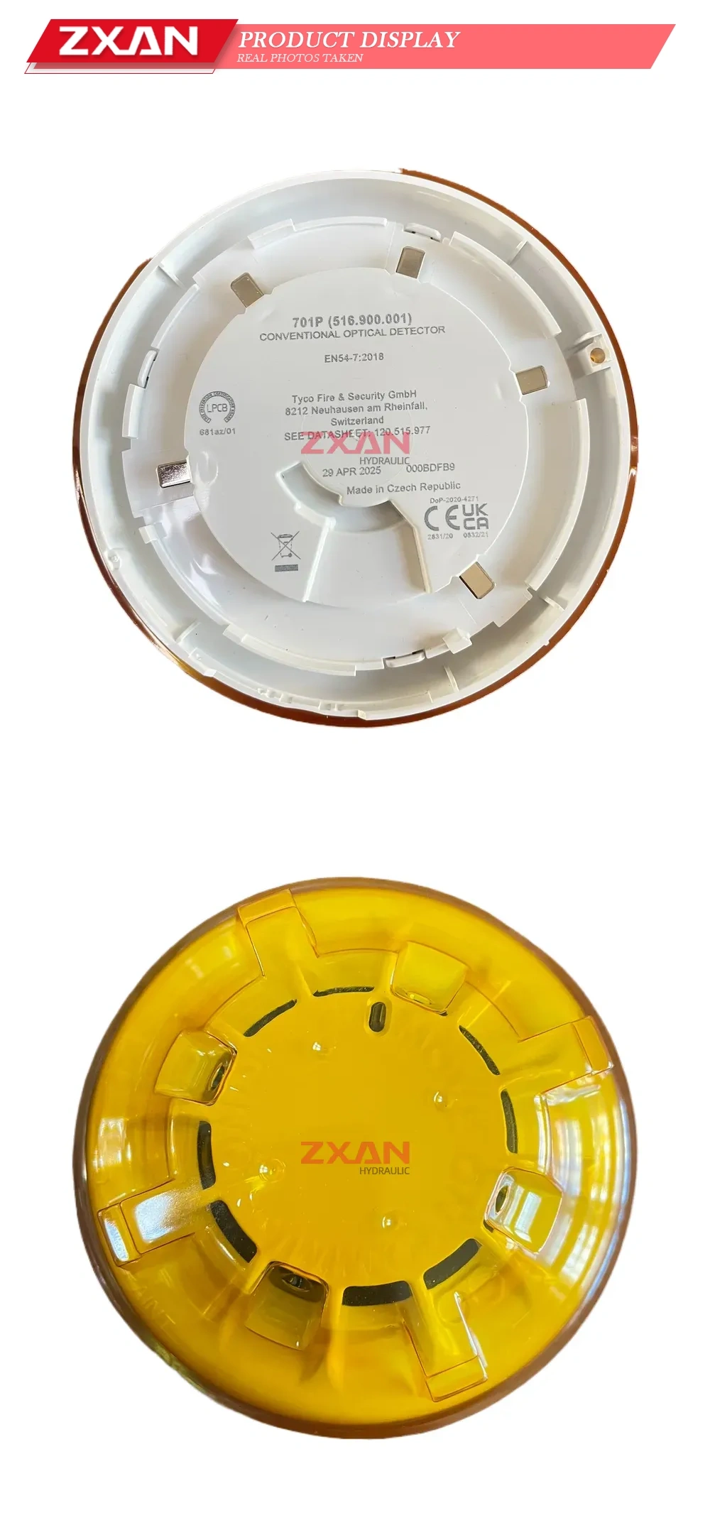 Tyco 701P (516.900.001) Conventional Optical Detector Description