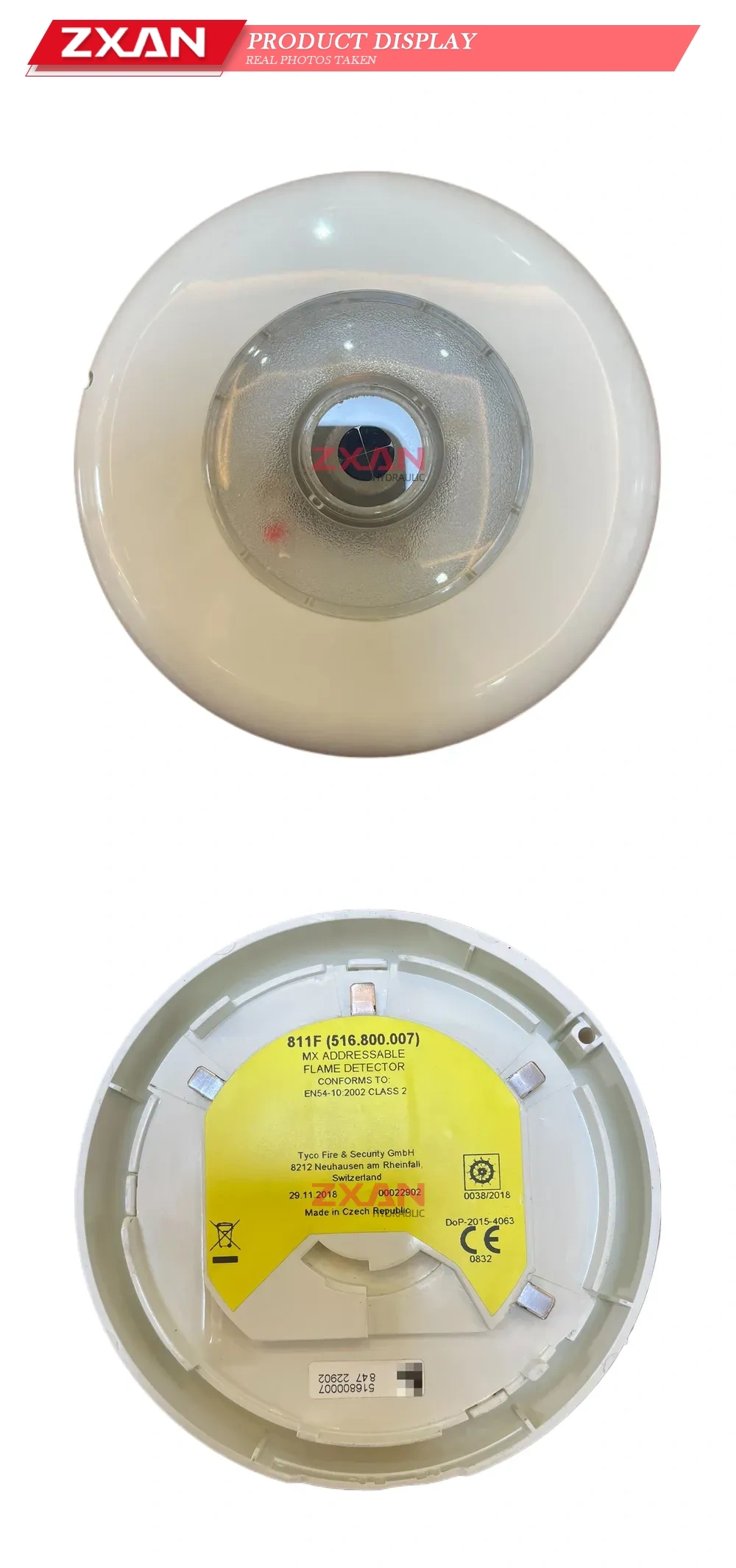 Tyco 811F (516.800.007) MX Addressable Flame Detector Description