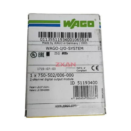 WAGO 750-502/006-000 2-channel digital output module