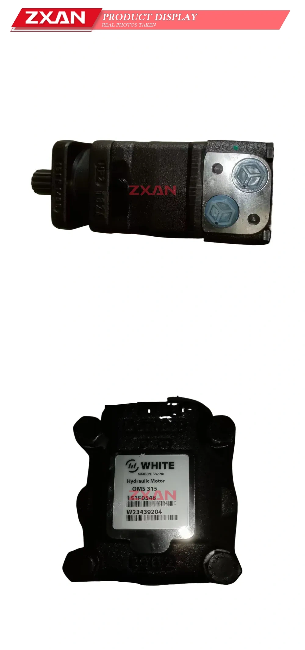 WHITE OMS 315 Hydraulic Motor Description