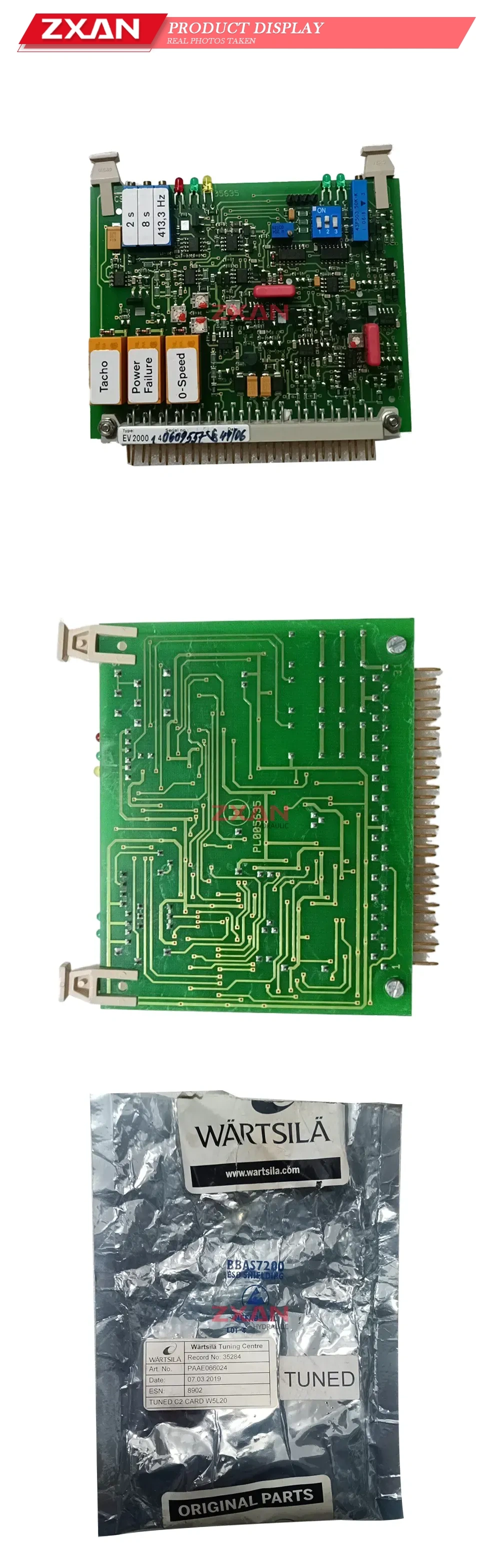 Wärtsilä EV 2000 Electronic Overspeed Protection Card Description