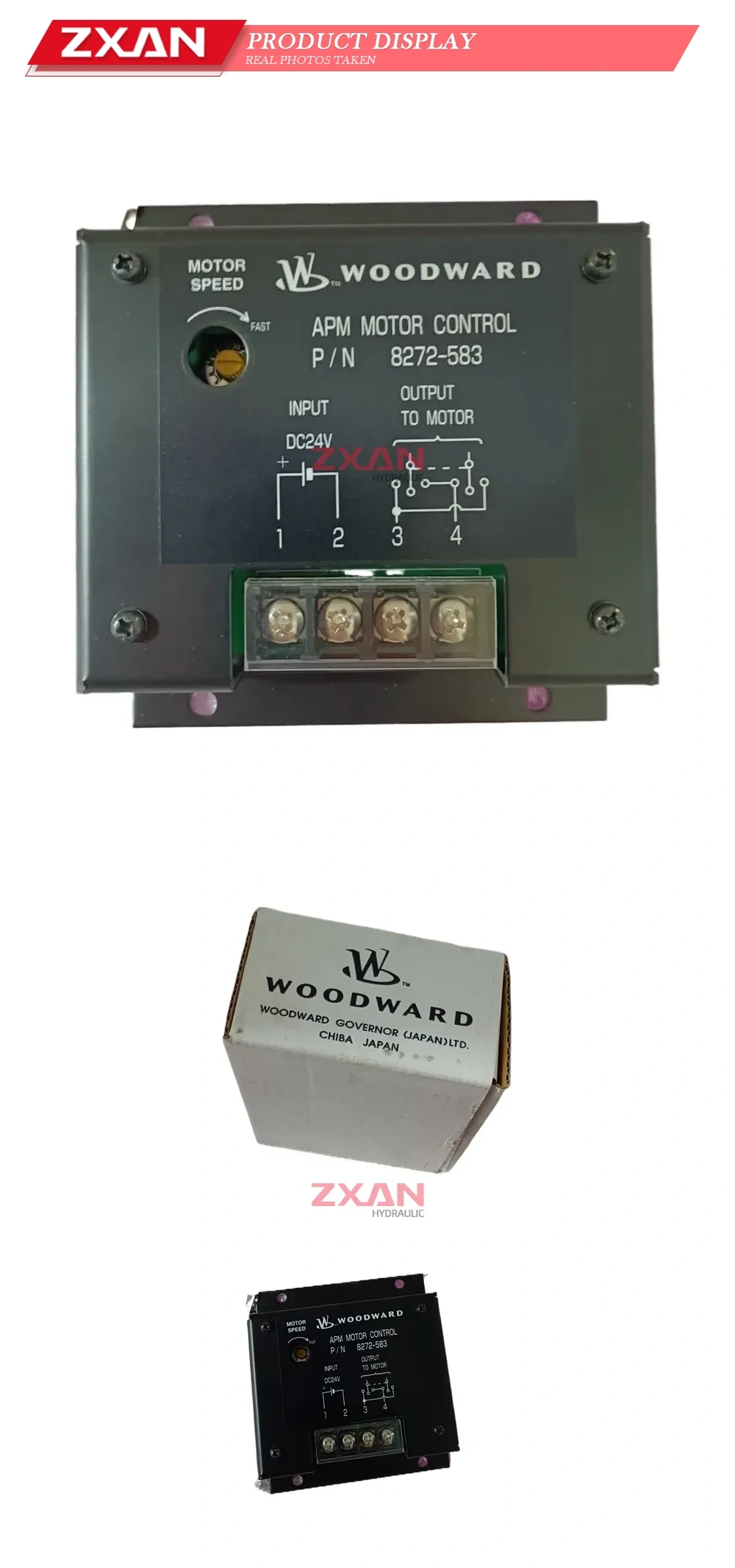 Woodward 8272-583 APM Motor Control Description