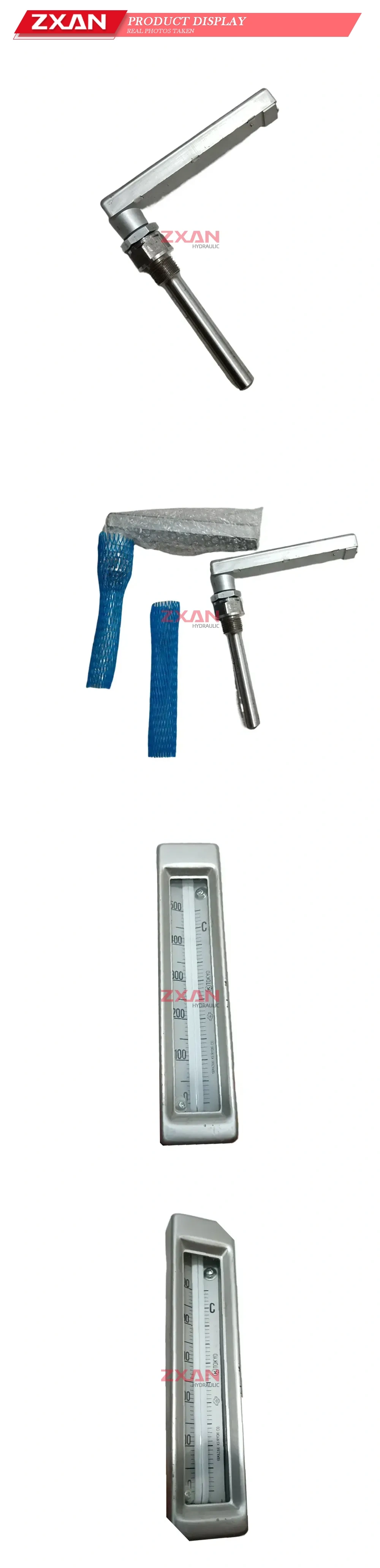 Yamazaki Keiki Industrial Bimetal Thermometer Description