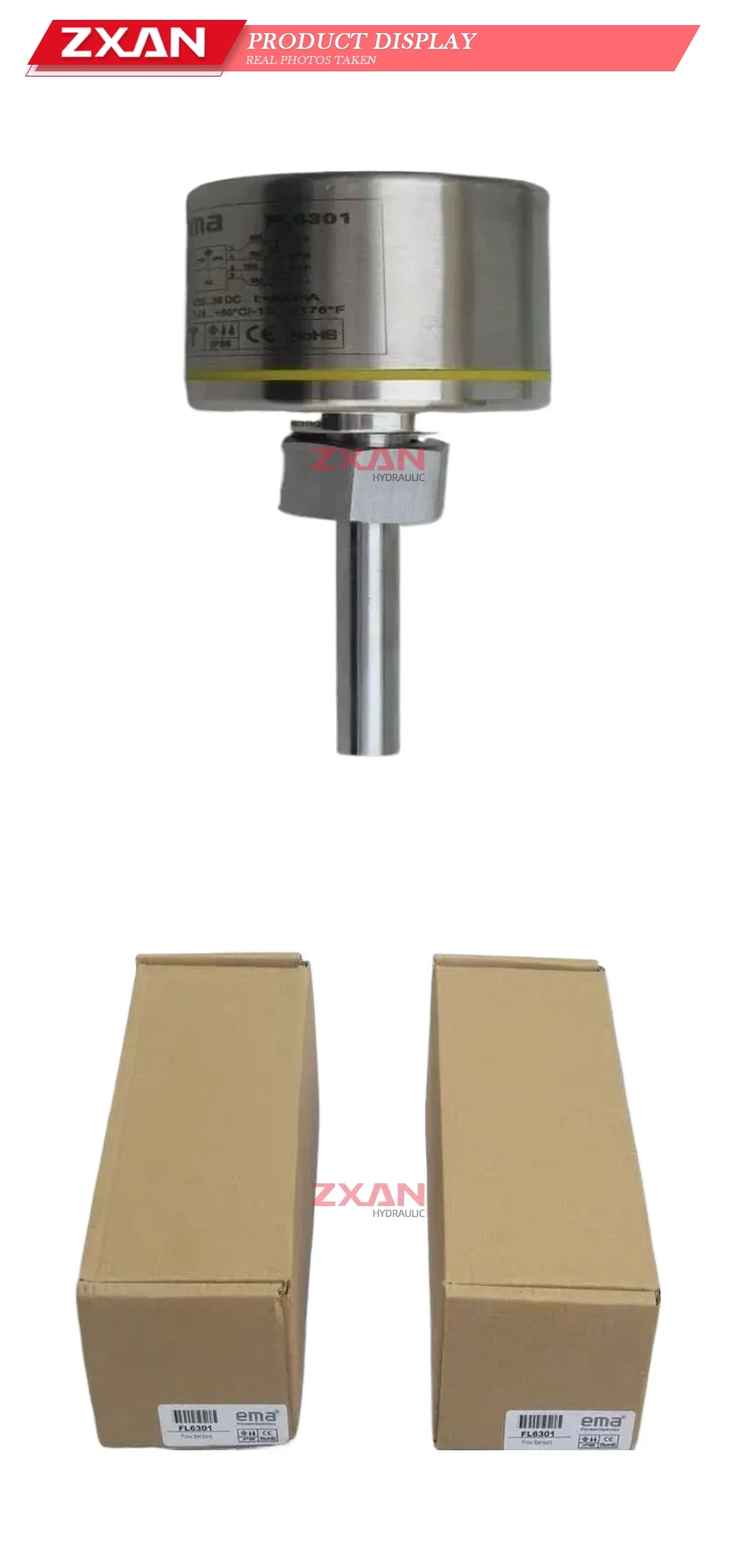 ema FL6301 Flow Sensor Description