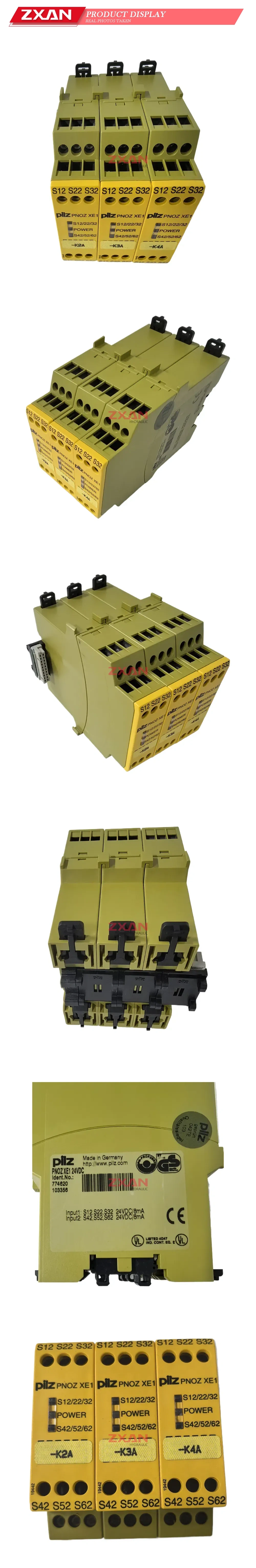 pilz PNOZ XE1 24VDC Safety Relay Description