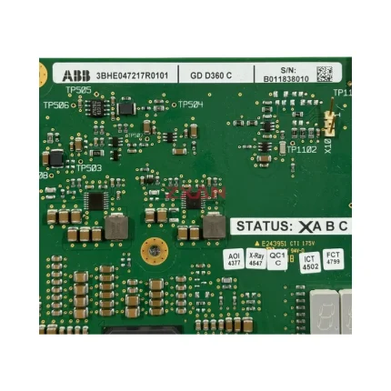 ABB 3BHE047217R0101 Control Board