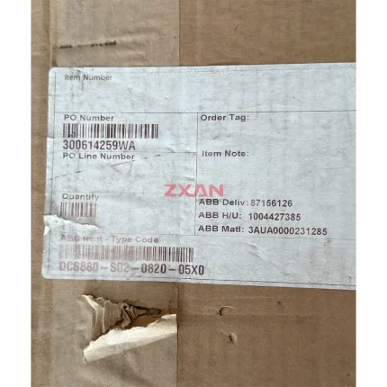 ABB DCS880-S02-0820-05X0 Industrial DC Drive