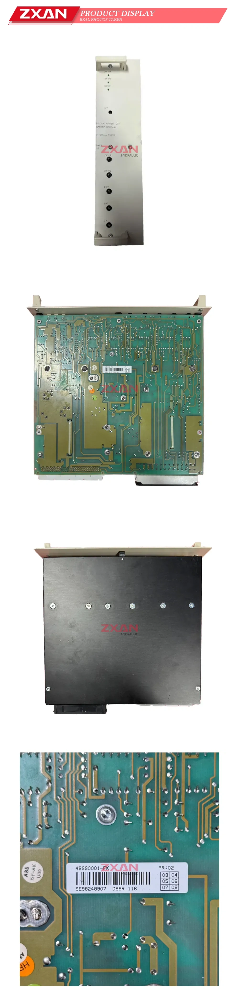 ABB DSSR 116 Power Supply Monitor Module Description