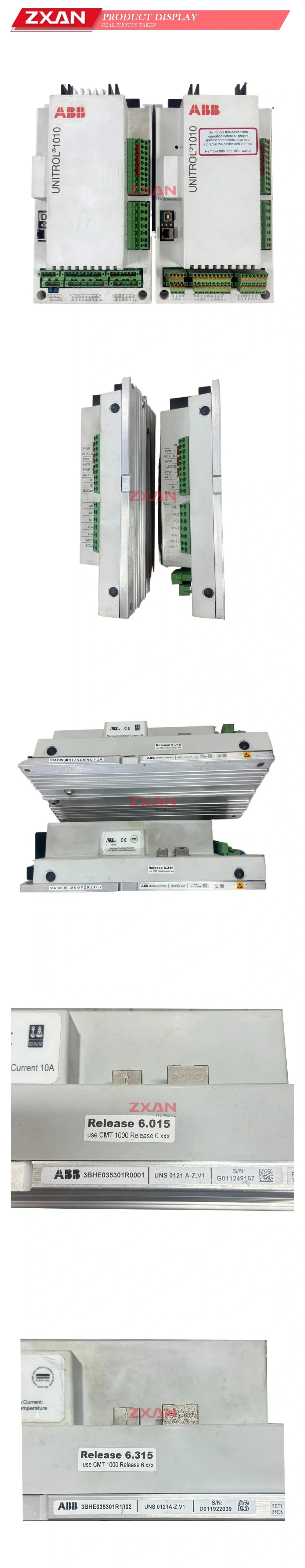 ABB UNITROL 1010 Excitation Control Unit Description