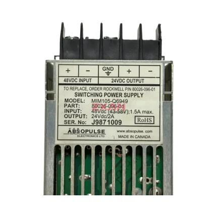 Absopulse MIM105-Q6949 Switching Power Supply