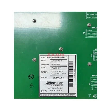 Absopulse MOX720-P4668E Switching Power Supply