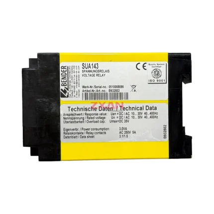 BENDER SUA143 Voltage Relay